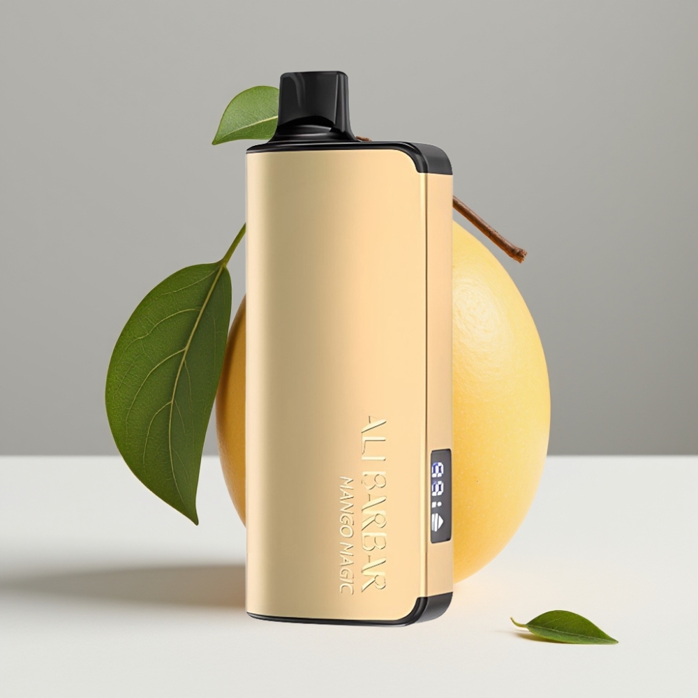 Alibarbar Ingot 9000 Puffs 22ml 2350mAh 12Ohm Mango Magic (Mango Kúzlo)