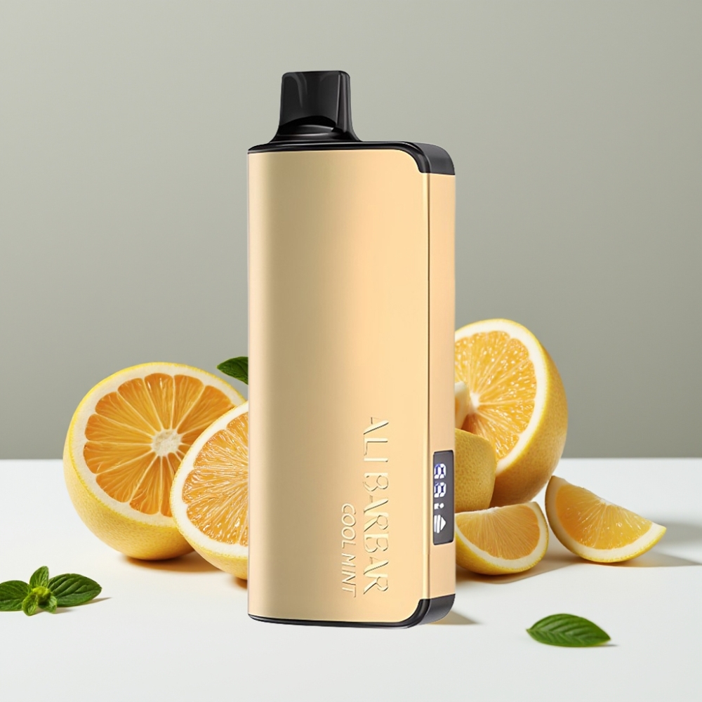Alibarbar Ingot 9000 Puffs 22ml 2350mAh Chladivá Mäta 12 Ohm LED