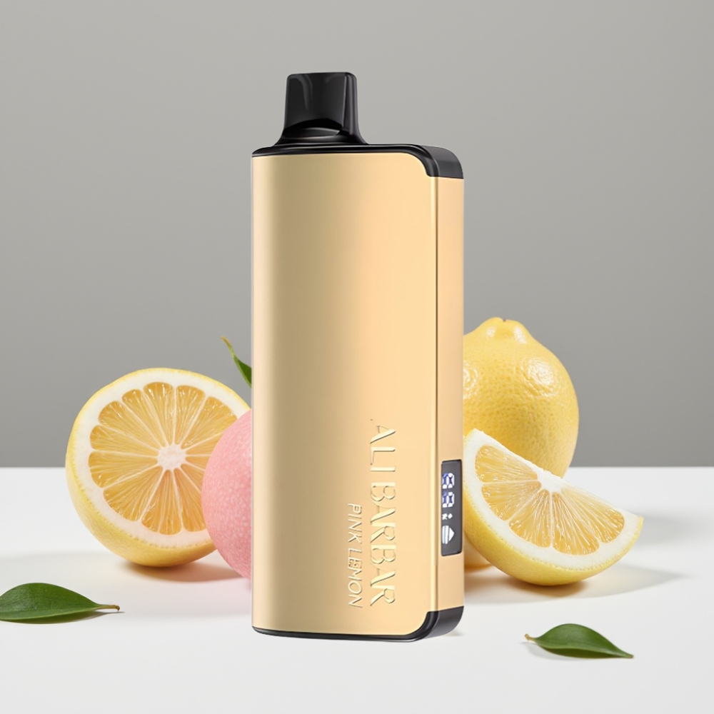 Alibarbar Ingot 9000 Puffs 22ml 2350mAh Rúžová Limonáda