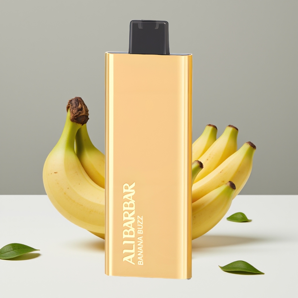 Alibarbar Pandora 7000 Puffs 17ml Banánová Bzučivka 10 Ω
