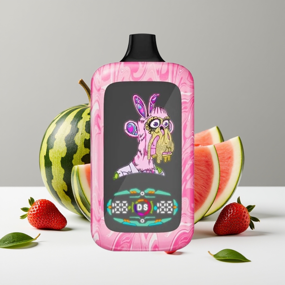 Fumot Digital Monkey 40000 Puff Dual Engine Typ-C Jahoda-Melón