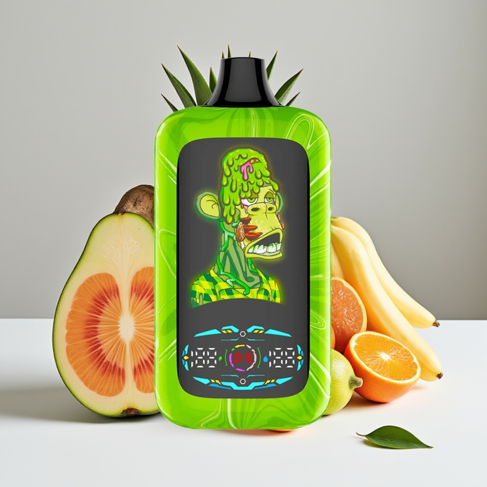 Fumot Digital Monkey 40000 Puffov Dvojitý Motor Batéria 850 MAH Tropický Dúhový Výbuch