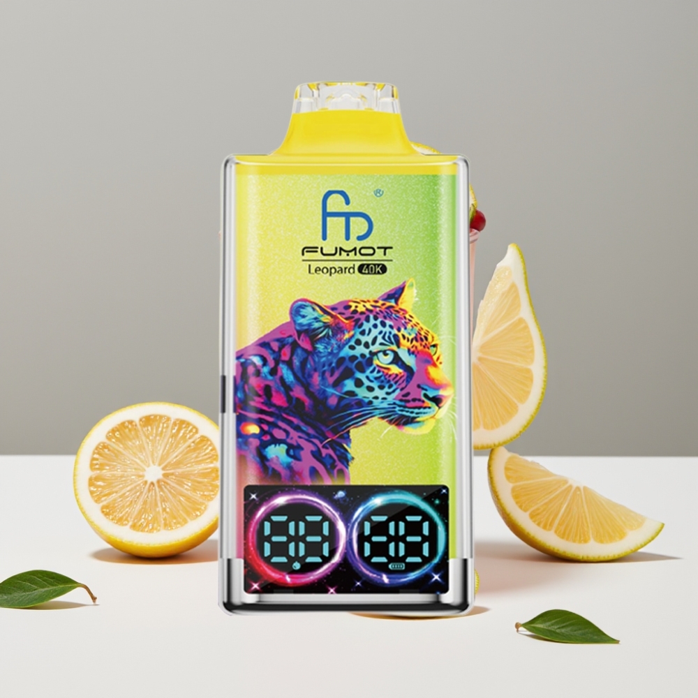 Fumot Leopard 40K Puffs Ružová Limonáda Dual Mesh 700mAh Type-C