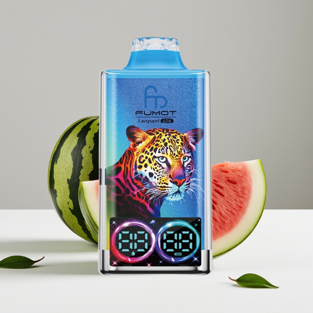 Fumot Leopard 40K Puffs Vodový žuvačkový dúšok 5 Nic 700mAh Dual Mesh Type-C