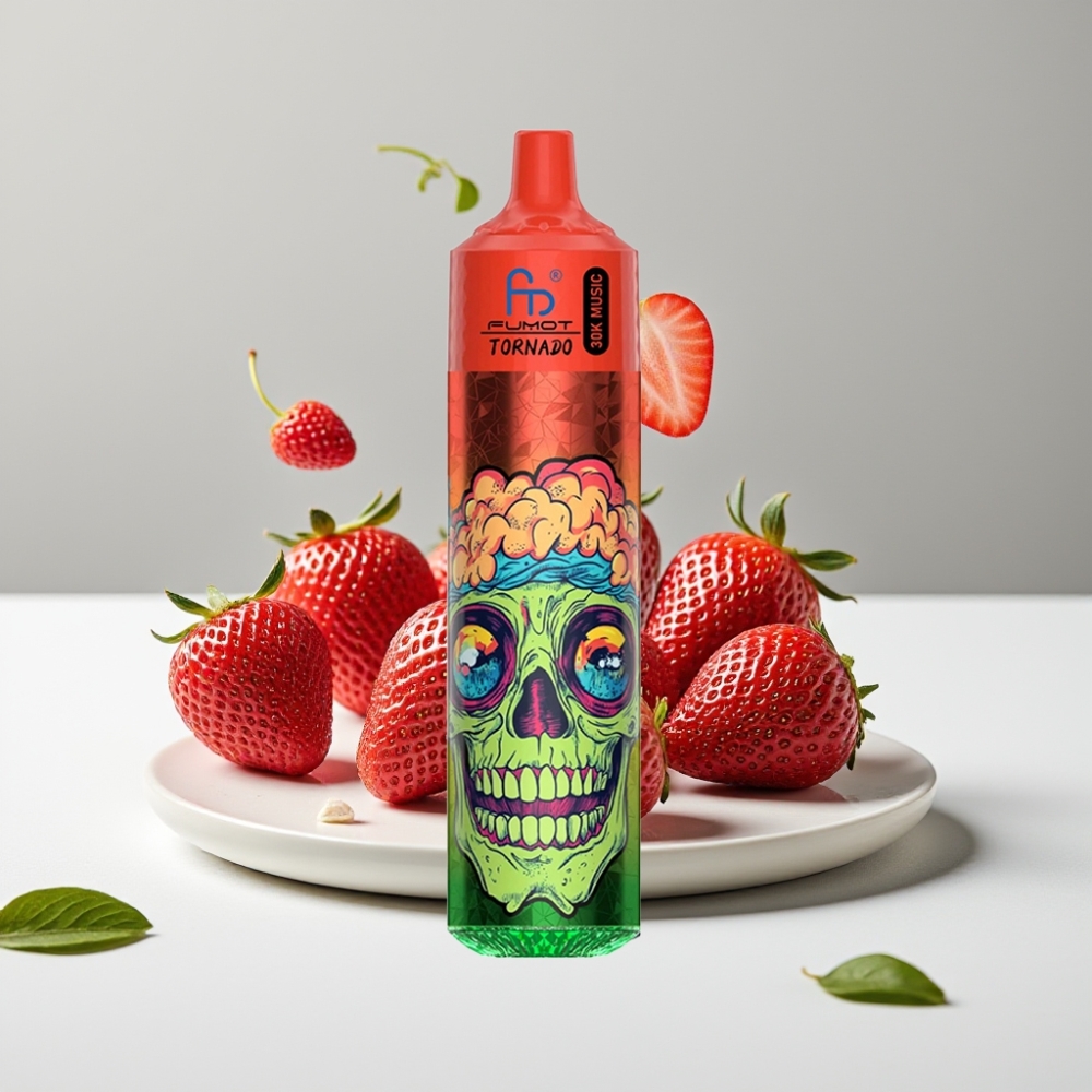 Fumot RandM Tornado 30000 Puffs 30mL 2/5 Jahoda Berry Ice
