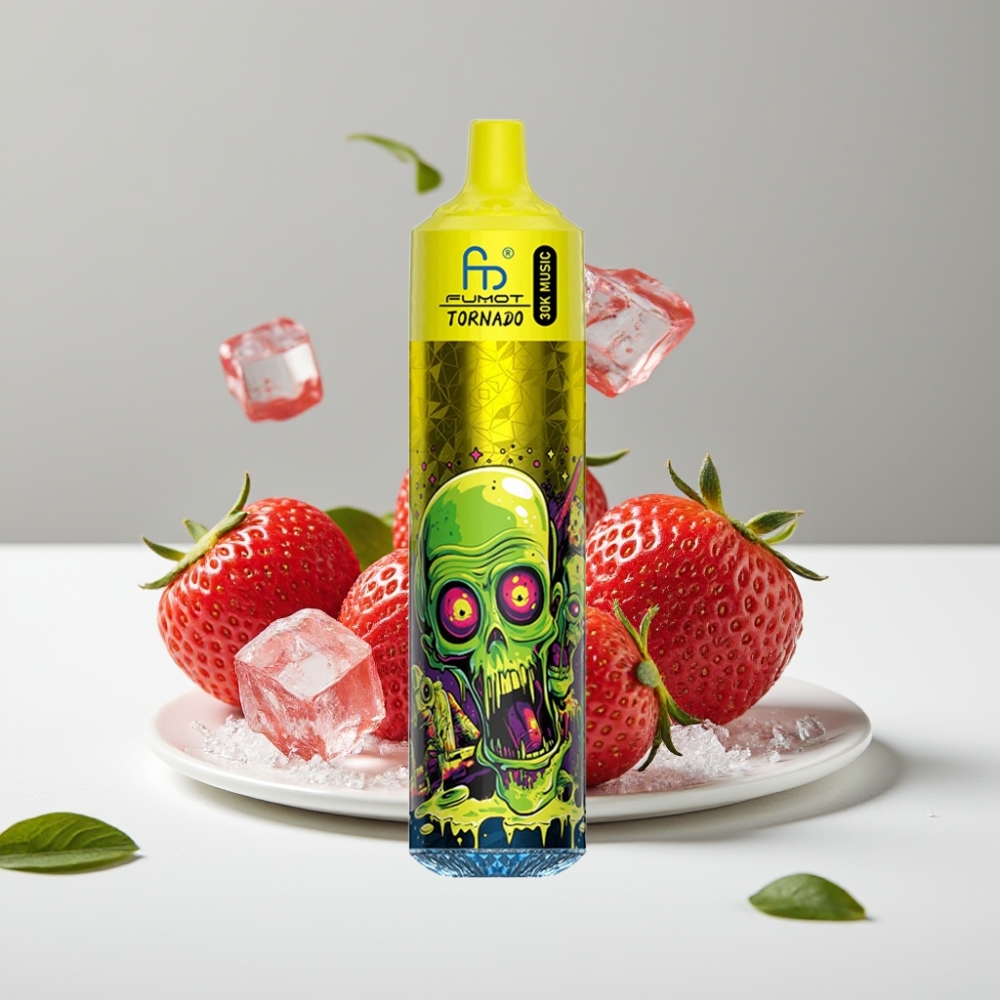 Fumot RandM Tornado 30000 Puffs 30mL 2/5 Jahodový ľad
