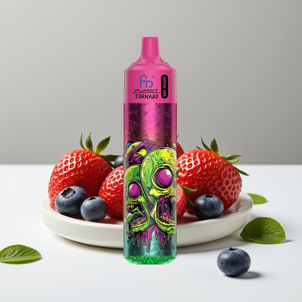 Fumot RandM Tornado 30000 Puffs 30mL 2/5 Jazvačina Čučoriedka