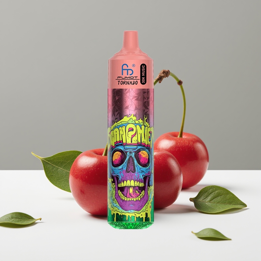Fumot RandM Tornado 30000 Puffs 30mL 2/5 Trojnásobná Čerešňa