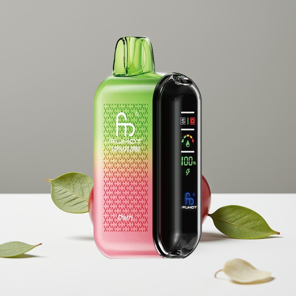 Fumot Tornado 20000 Puffs Dual Mesh 20ml 850mAh Čerešňa