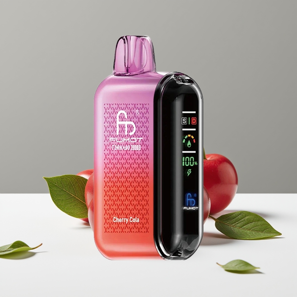 Fumot Tornado 20000 Puffs Dual Mesh 20ml 850mAh Čerešňová Kola