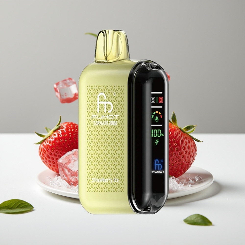 Fumot Tornado 20000 Puffs Dual Mesh Coil 20ml 850mAh Jahodový ľad
