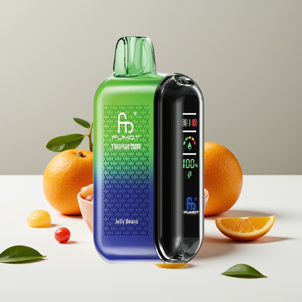 Fumot Tornado 20000 Puffs Dual Mesh Coil 20ml Želé Fazulky