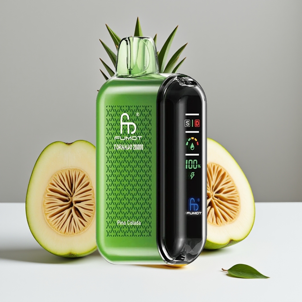 Fumot Tornado 20000 Puffs Duálna Mriežka 20ml 850mAh Ananás Kokos