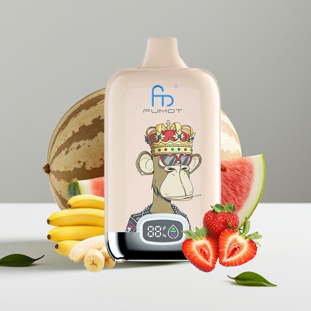 Fumot Tornado Digital Box 12000 Puffs 20ml 550mAh Vodný melón a ľad