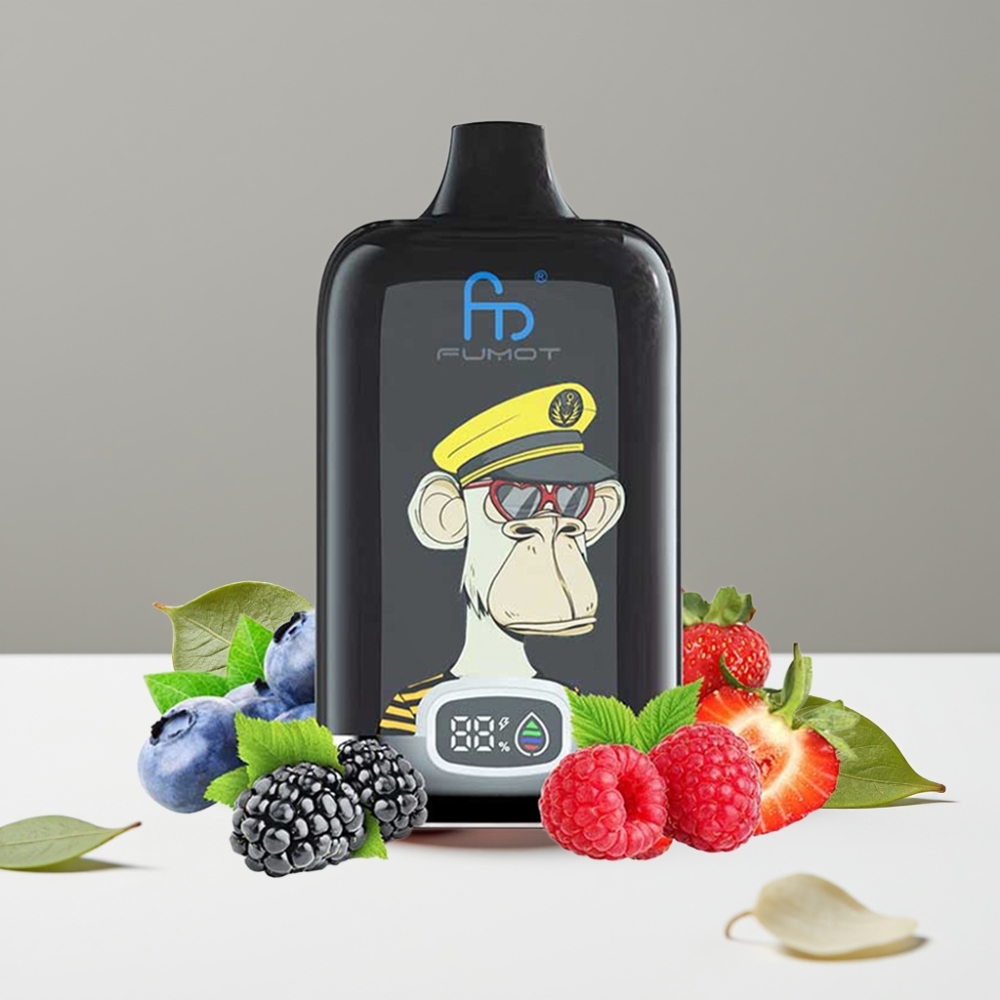 Fumot Tornado Digital Box 12000 Puffs 20ml 550mAh Čerešňa MTL