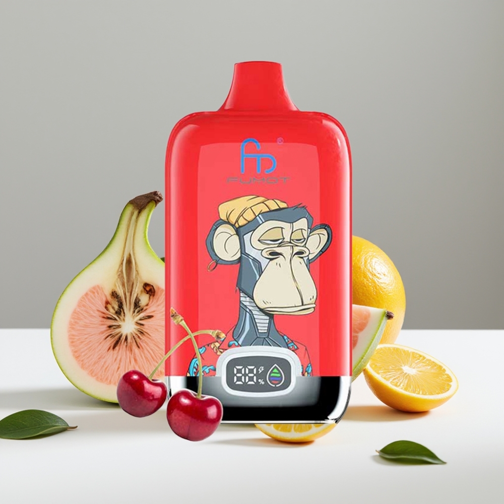 Fumot Tornado Digital Box 12000 Puffs 20ml Mrezová Cievka Ľadový Pop