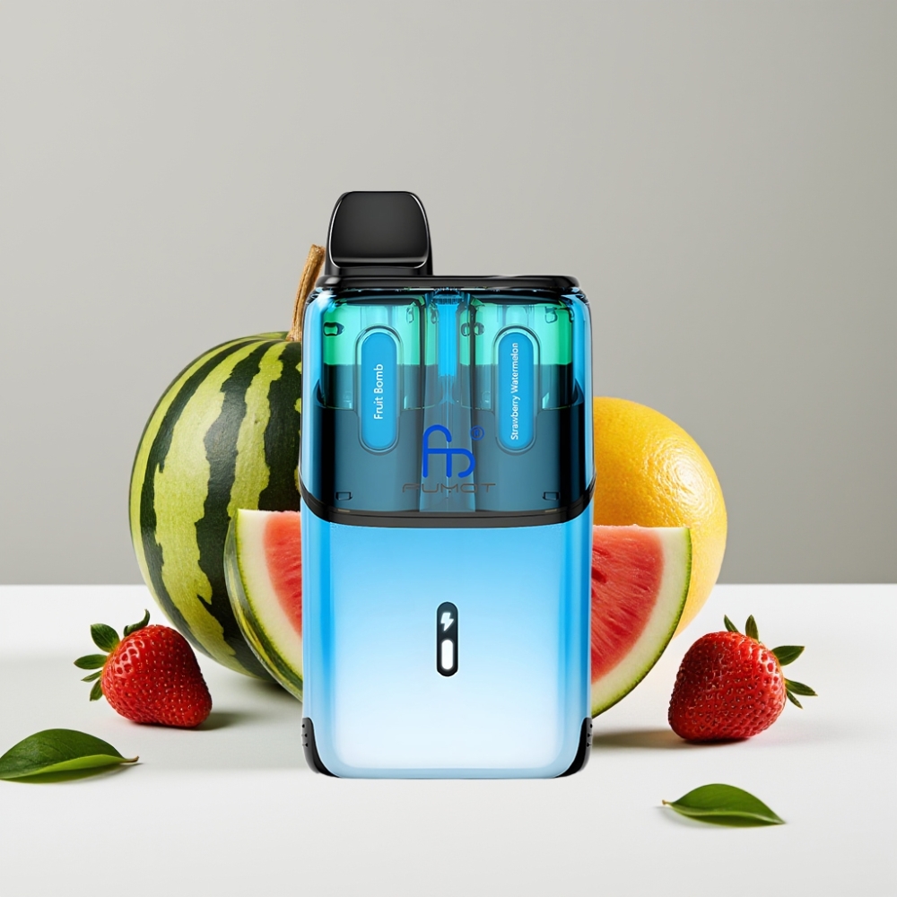 Fumot Ultra T32000 Disposable Vape Ovocná Bomba - Jahoda a Vodný Melón 32000 fajok 800mAh 24ml