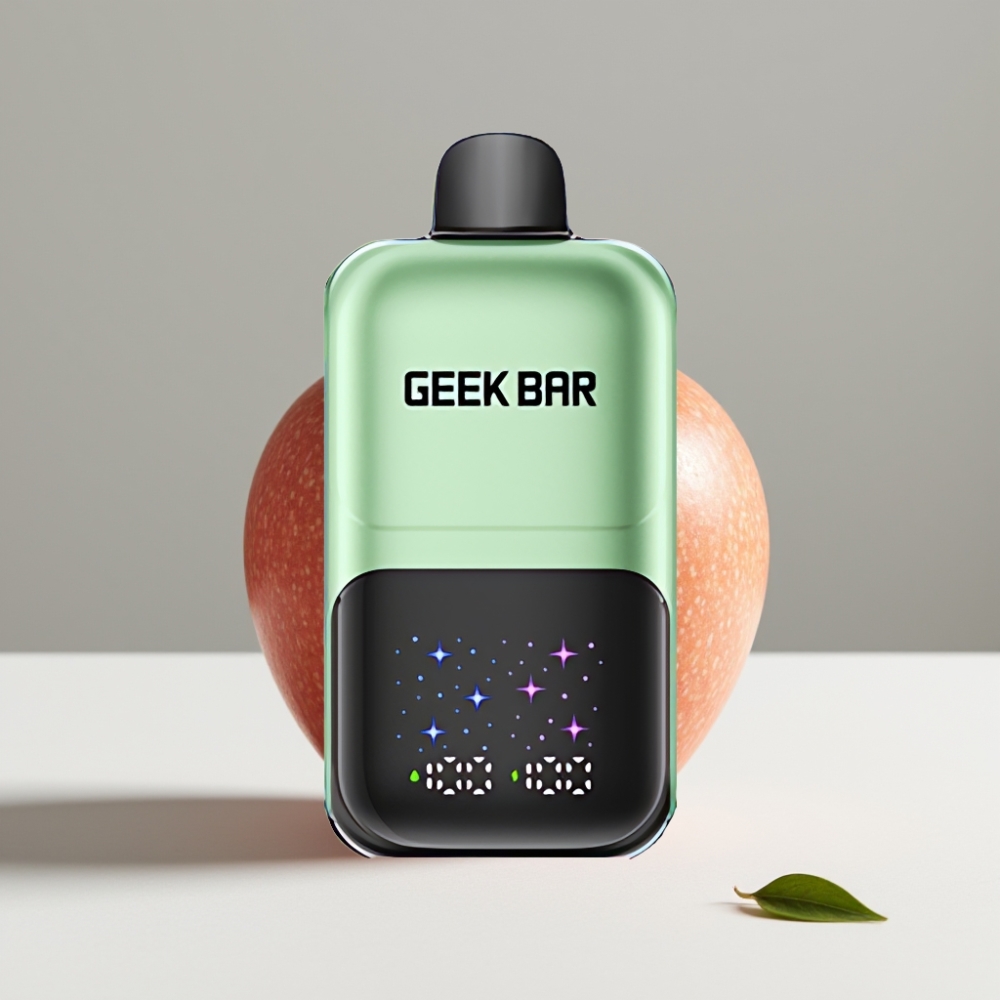 GEEK BAR 2GO 50000 Puffs Dvojité jablko AB 20ml 5 Nikotín Interaktívny displej