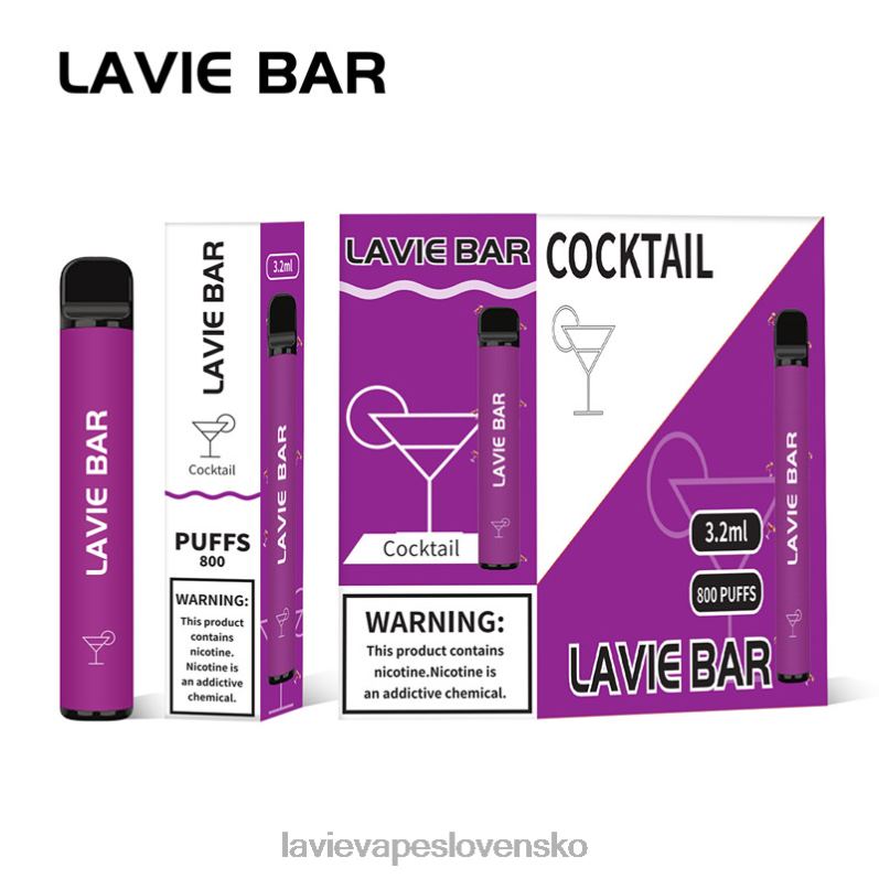 Lavie Puffs DP24P312 LAVIE BAR 800 ťahov koktail