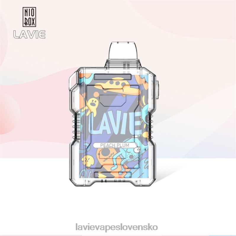 Lavie Vape Cena DP24P198 LAVIE NIO BOX 9000 ťahov broskyňová slivka