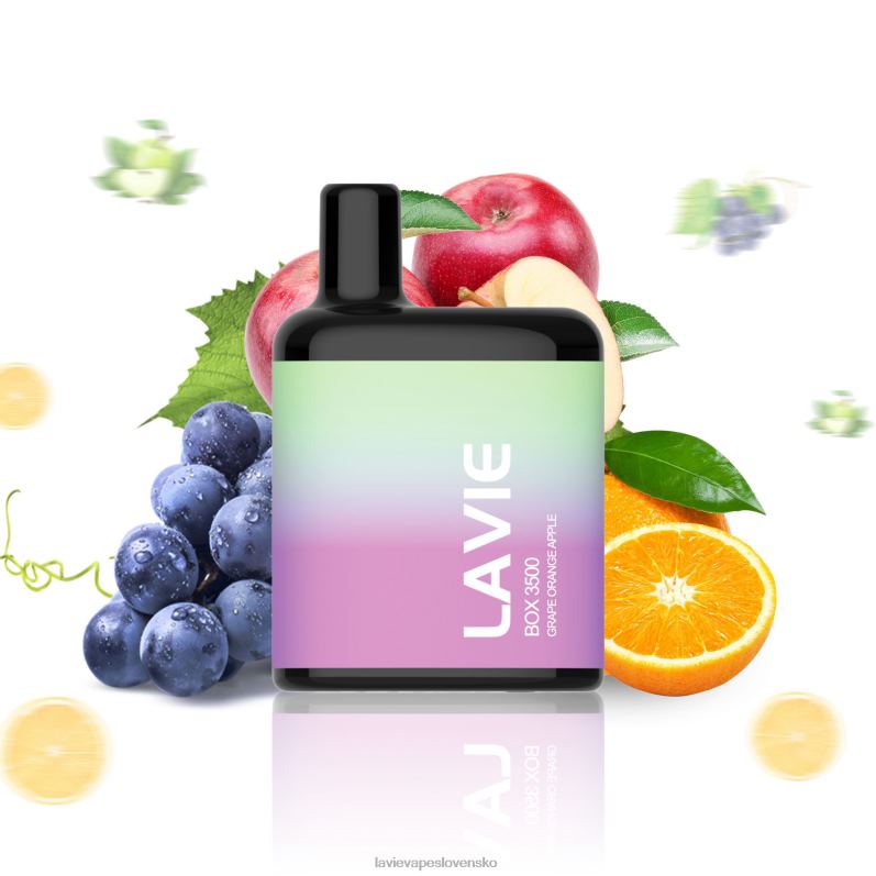 Lavie Vape Cena DP24P212 LAVIE BOX 3500 ťahov hroznové pomarančové jablko