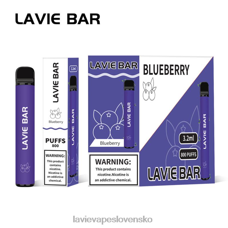 Lavie Vape Cena DP24P310 LAVIE BAR 800 ťahov čučoriedkový ľad
