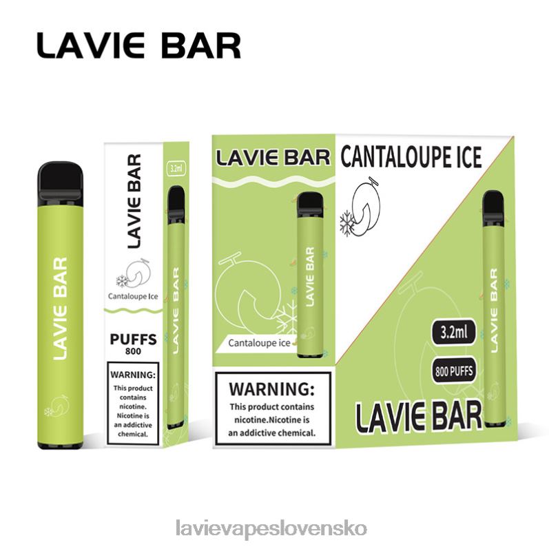 Lavie Vape Cena DP24P317 LAVIE BAR 800 ťahov melónový ľad