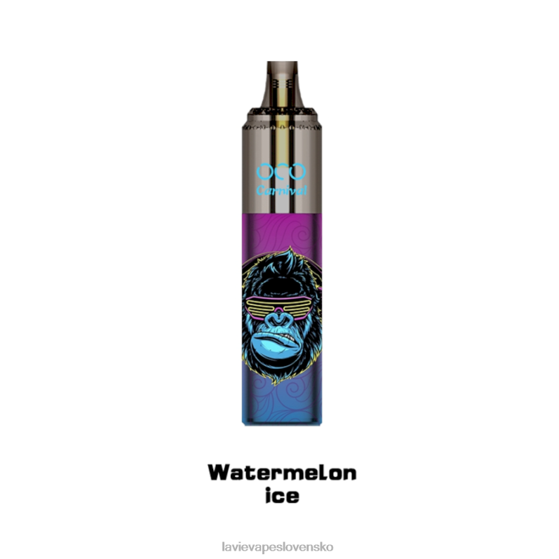 Lavie Vape Cena DP24P359 LAVIE OCO karneval 10 000 šlukov melónový ľad
