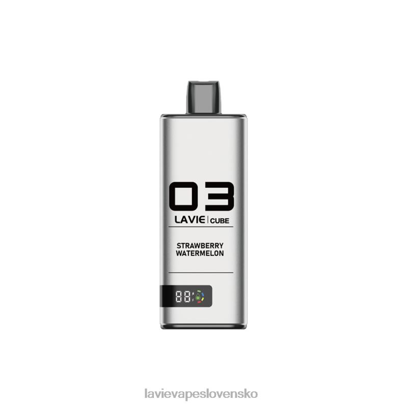 Lavie Vape Cena DP24P37 LAVIE Cube 20 000 ťahov jahodový melón