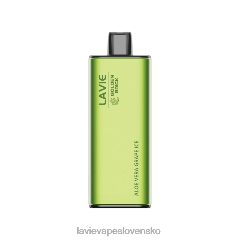 Lavie Vape Cena DP24P51 LAVIE GOLDEN BRICK 10 000 ťahov aloe vera hroznový ľad