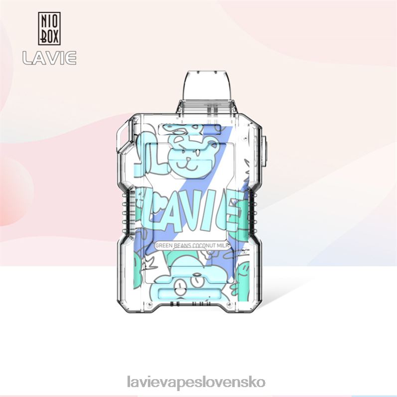 Lavie Vape Price DP24P188 LAVIE NIO BOX 9000 ťahov zelené fazuľky kokosové mlieko