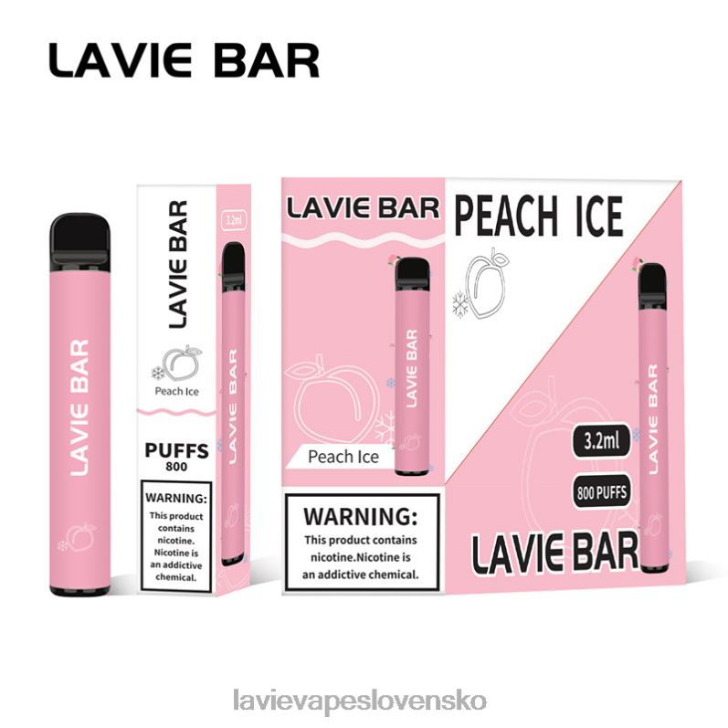 Lavie Vape Price DP24P314 LAVIE BAR 800 ťahov broskyňový ľad