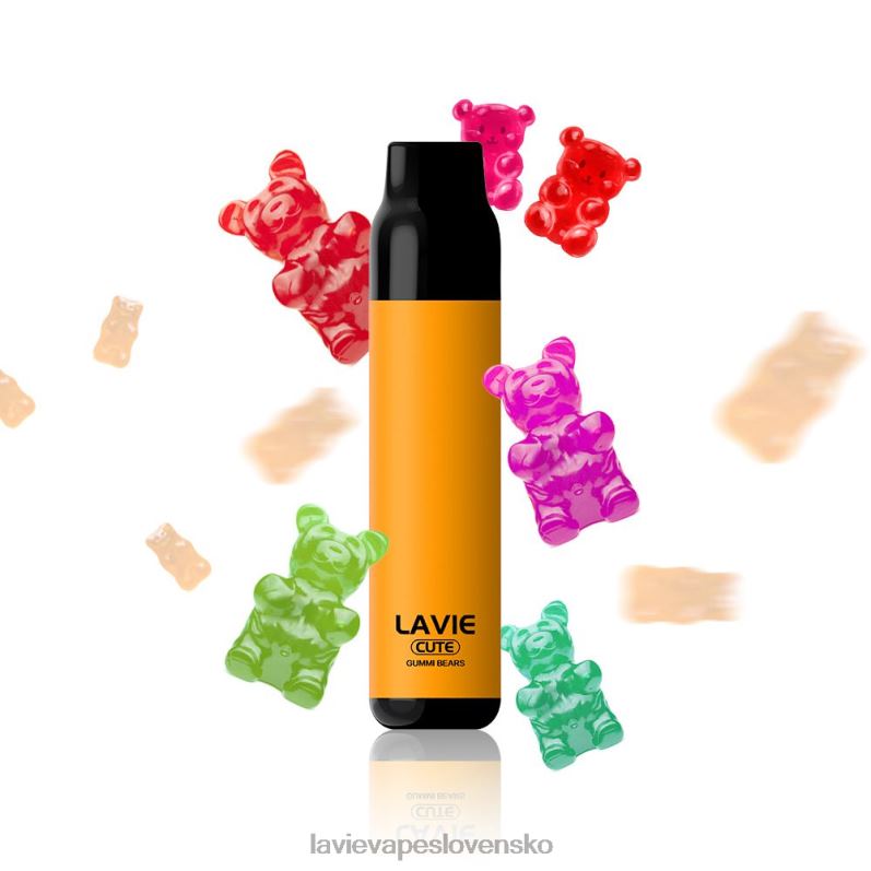 Lavie Vape Recenzia DP24P290 LAVIE BAR 3000 ťahov gumové medvedíky