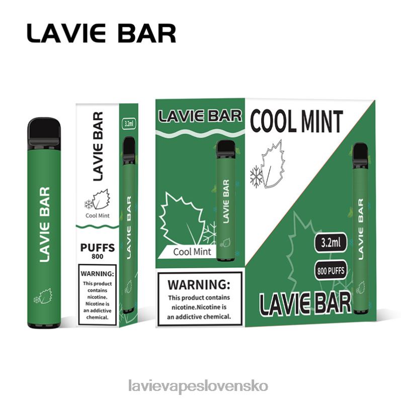 Lavie Vape Recenzia DP24P311 LAVIE BAR 800 ťahov chladná mäta
