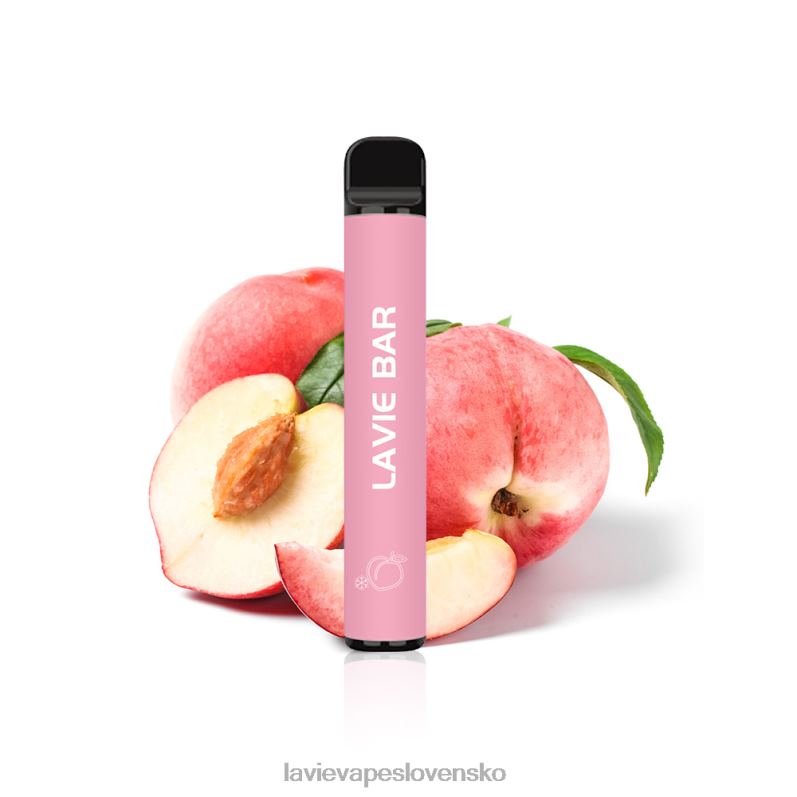 Lavie Vape Recenzia DP24P325 LAVIE BAR 2 verzia 800 ťahov broskyňový ľad