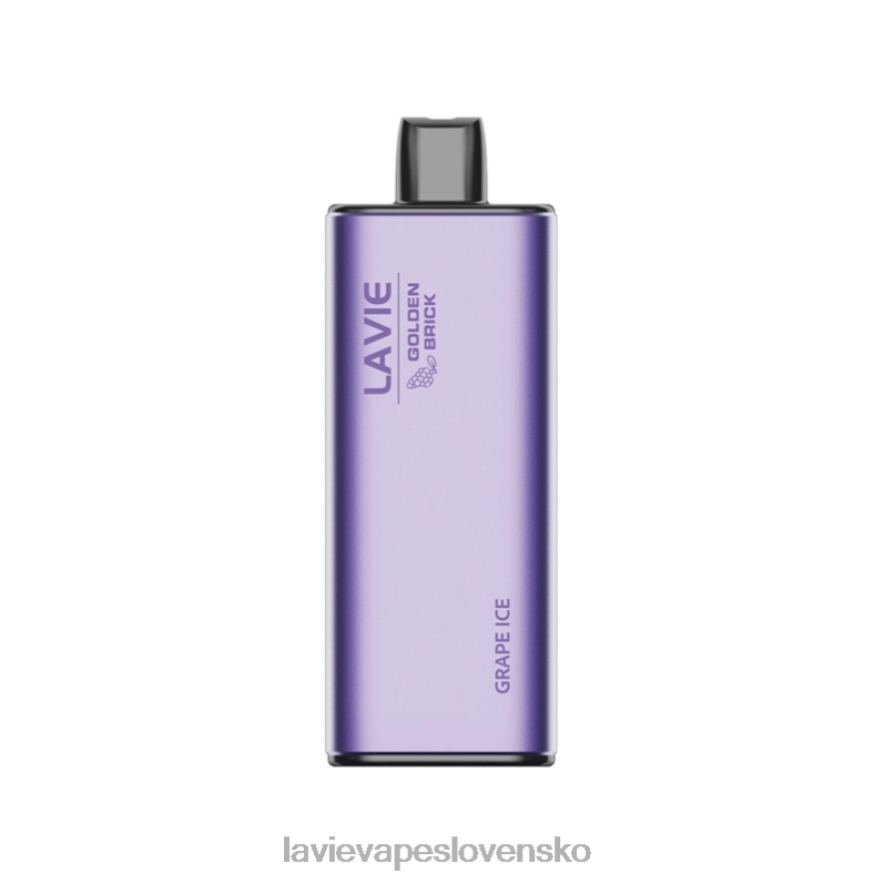 Lavie Vape Recenzia DP24P59 LAVIE GOLDEN BRICK 10 000 ťahov hroznový ľad