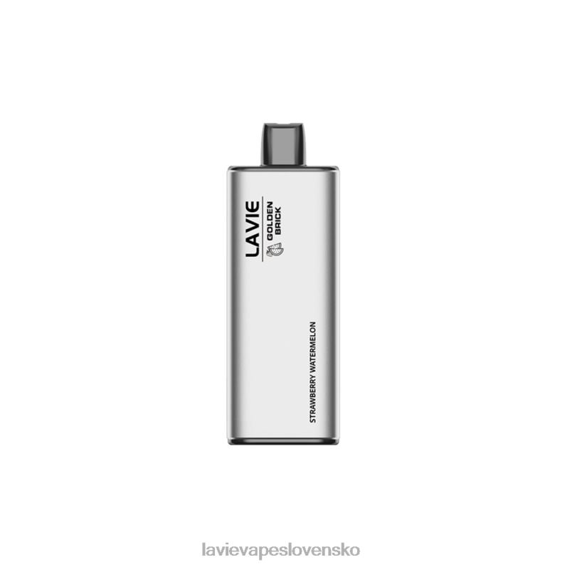 Lavie Vape Recenzia DP24P66 LAVIE GOLDEN BRICK 10 000 ťahov jahodový melón