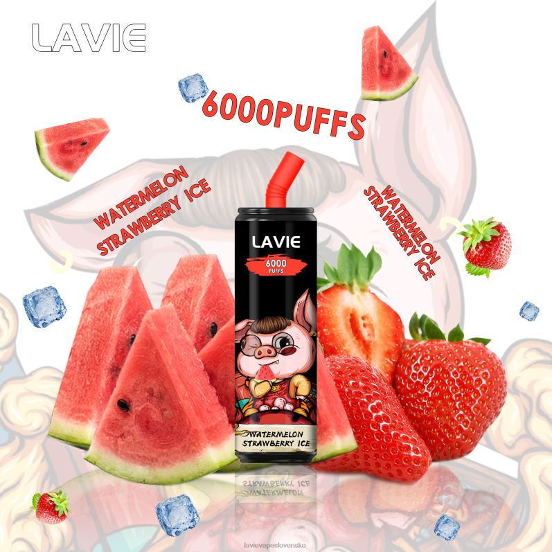 vodný melón jahodový ľad