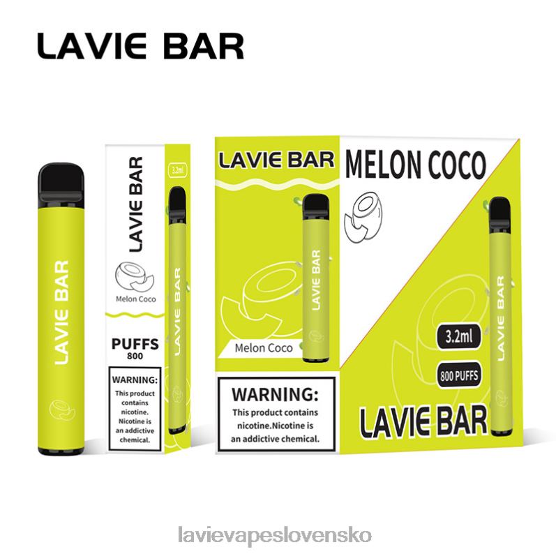 Lavie Vape Review DP24P315 LAVIE BAR 800 ťahov melón kokosový