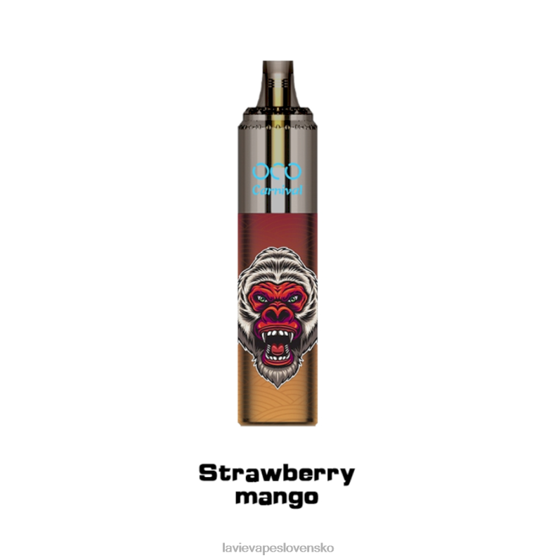 Lavie Vape Review DP24P357 LAVIE OCO karneval 10 000 šlukov jahodové mango