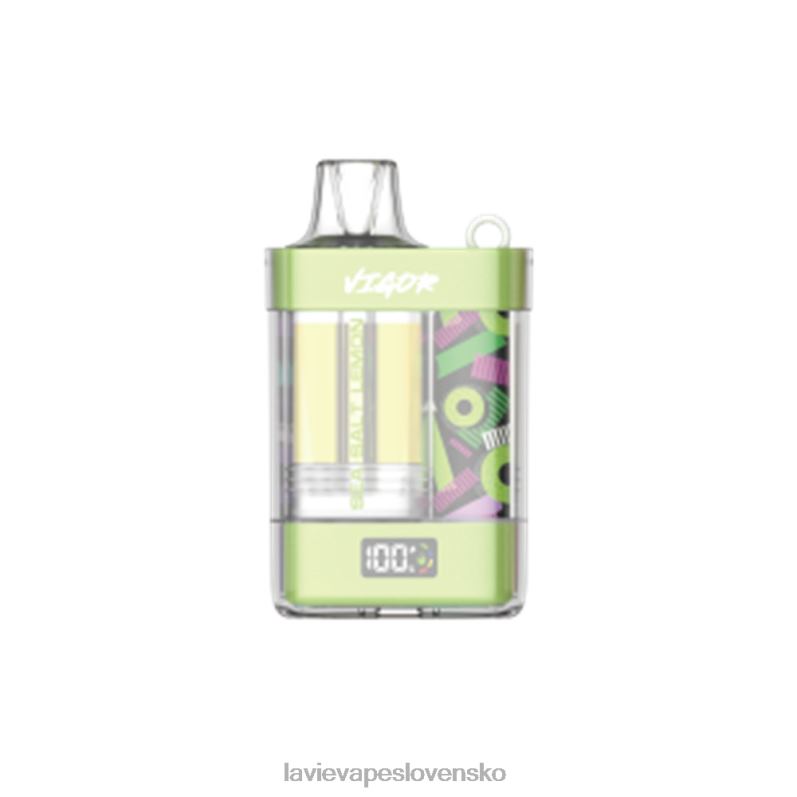 Lavie Vape Review DP24P7 LAVIE VIGOR 15 000 ťahov morská soľ citrón
