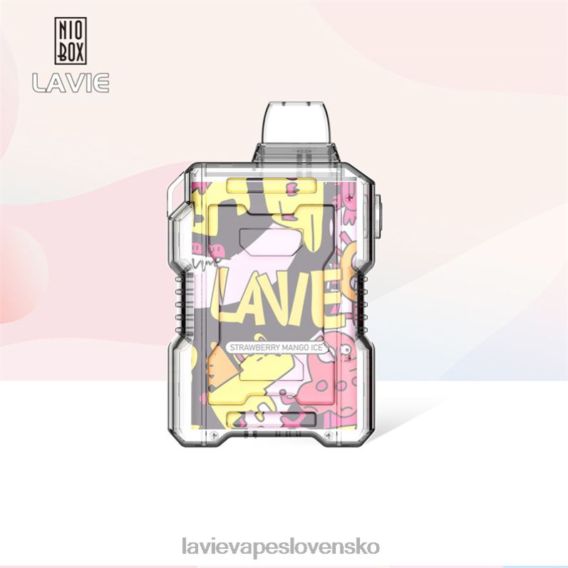 Lavie Vape Slovensko DP24P190 LAVIE NIO BOX 9000 ťahov jahodový mango ľad