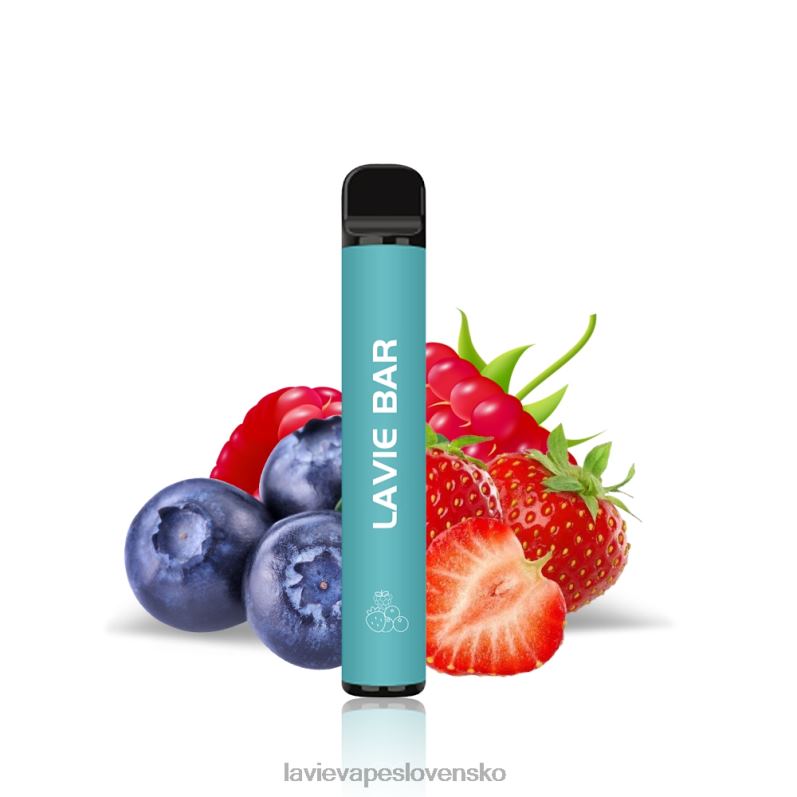 Lavie Vape Slovensko DP24P323 LAVIE BAR 2 verzia 800 ťahov mix bobule
