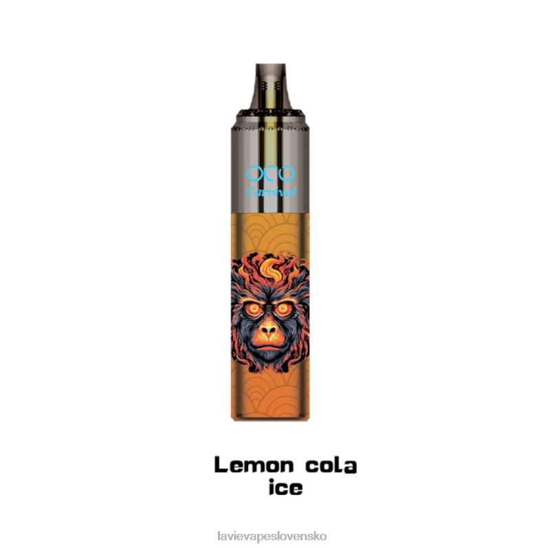 Lavie Vape Slovensko DP24P351 LAVIE OCO karneval 10 000 šlukov citrónová kolová ľad