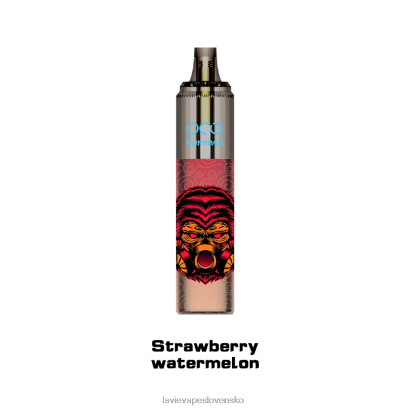 Lavie Vape Slovensko DP24P358 LAVIE OCO karneval 10 000 šlukov jahodový melón