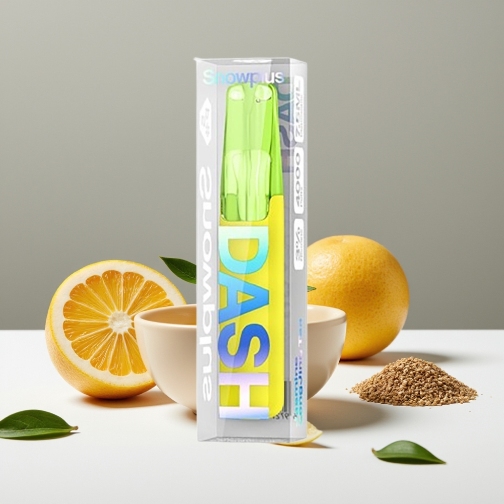 Snowplus Dash 4000 Puffs 75 ml 530 mAh Jasmine LongJing Tea (Jasminový Dlhý Jing Čaj)