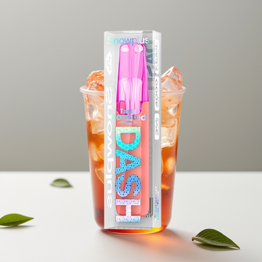 Snowplus Dash 4000 Puffs 75 ml 530 mAh Keramický Ibiškový ľadový čaj