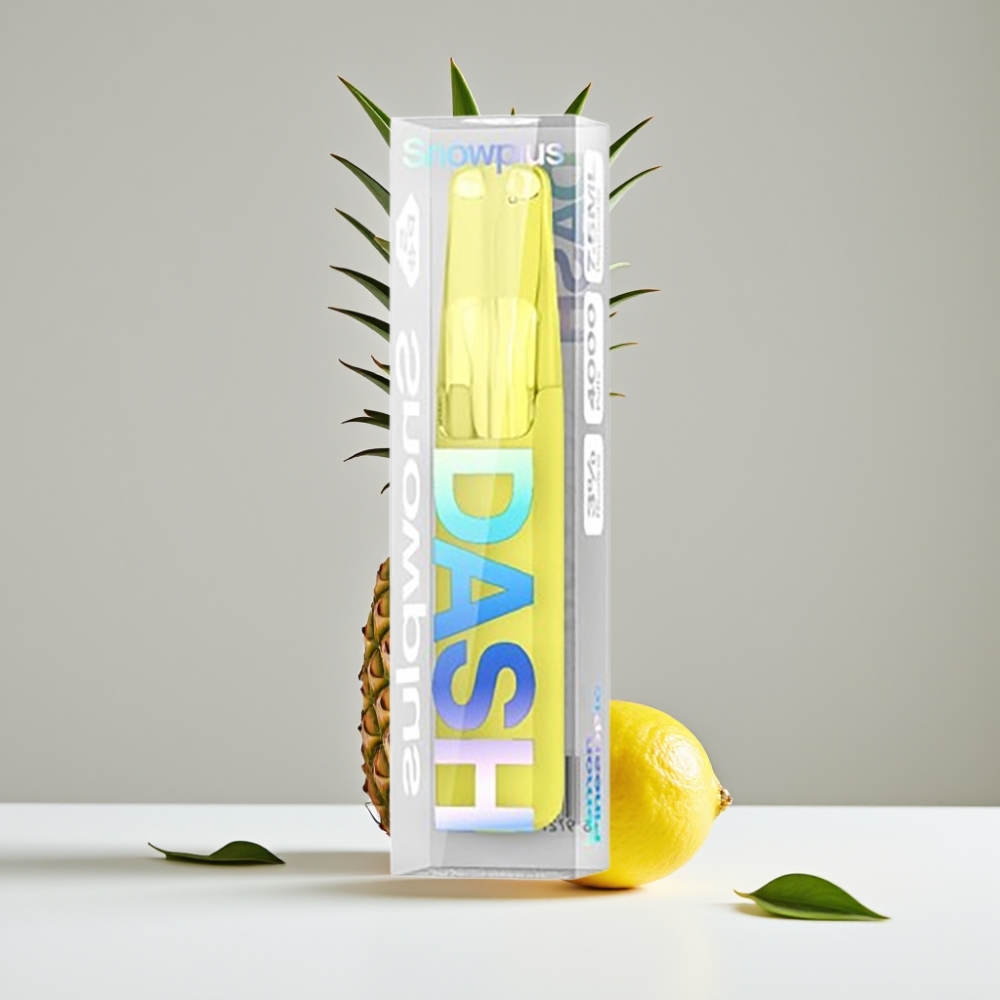 Snowplus Dash 4000 Puffs Disposable – Citrón Ananás 75 ml 530 mAh keramický
