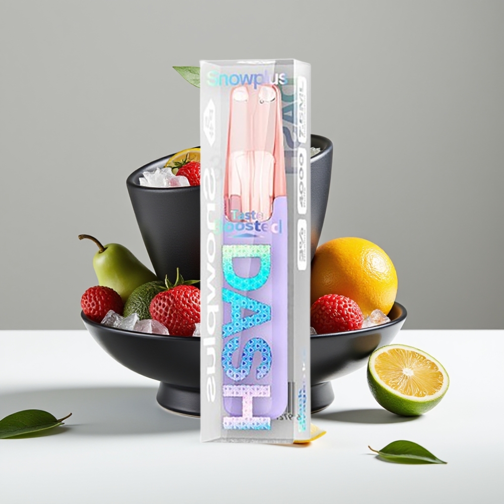 Snowplus Dash 4000 Puffs Čierny Dračý Ľad 75 ml 5