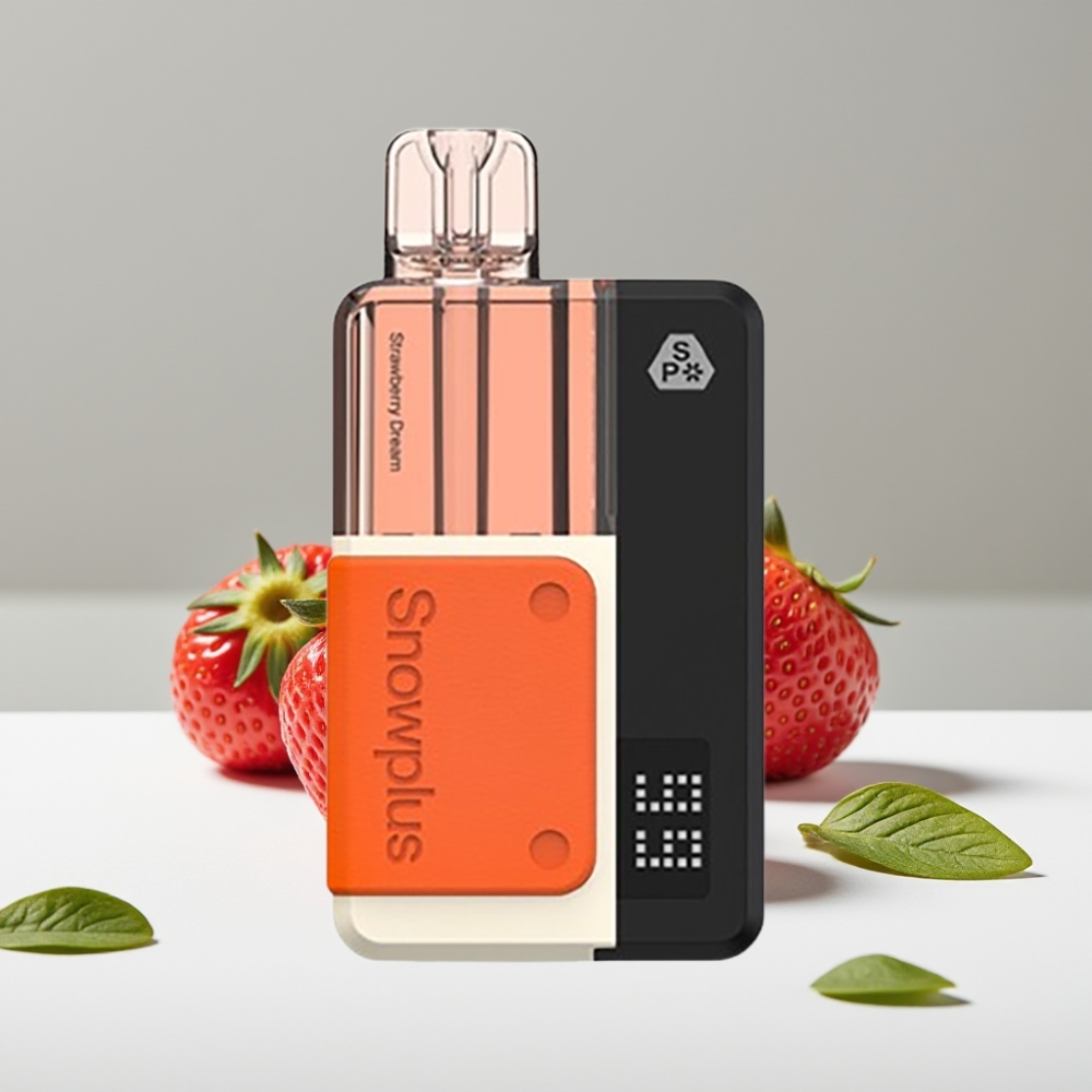 Snowplus Swift 5000 Puffs Dual Mesh 1000 mAh Jahodový Sen